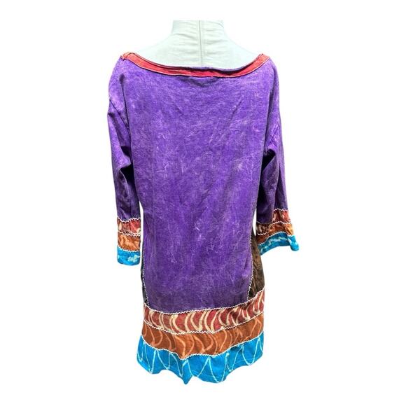 Rising International Boho Embroidered Dress / Tunic XL - Picture 3 of 7